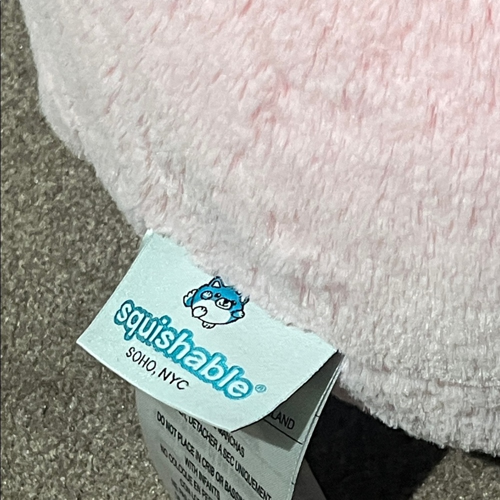 Squishable Soft Pink Pig Plush - Picture 4 of 6